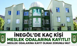 İnegöl'de kaç kişi meslek odalarına kayıtlı? Meslek odalarına kayıt olmak zorunlu mu?