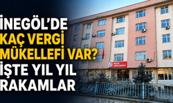 İnegöl’de kaç vergi mükellefi var? İşte yıl yıl rakamlar