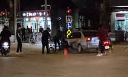 İnegöl’de Kavşakta Kaza Meydana Geldi!