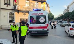 İnegöl’de Otomobil ile Motosiklet Çarpıştı