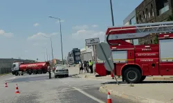 İnegöl'de Seyir Halindeki Otomobil Alevlere Teslim Oldu