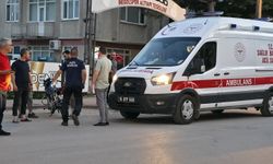 İnegöl’de Tek Taraflı Motosiklet Kazası