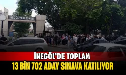 İnegöl’de Toplam 13 Bin 702 Aday Sınava Katılıyor