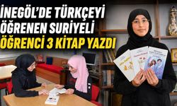 İnegöl’de Türkçeyi Öğrenen Suriyeli Öğrenci 3 Kitap Yazdı