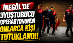 İnegöl'de uyuşturucu operasyonunda onlarca kişi tutuklandı!