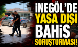 İnegöl’de Yasa Dışı Bahis Soruşturması!