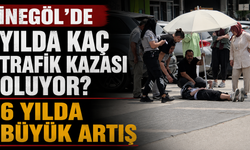 İnegöl’de yılda kaç trafik kazası oluyor?