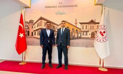 İnegöl’e Atanan Cumhuriyet Savcısından Veda Ziyareti