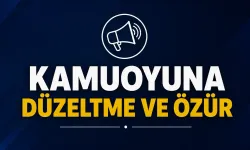 Kamuoyuna Düzeltme ve Özür: Metin Özçelik Hakkındaki Haber Gerçeği Yansıtmamaktadır