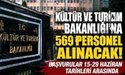 Kültür ve Turizm Bakanlığı 569 Personel Alacak! Başvuru Tarihleri ve Kadro Dağılımı Belli Oldu