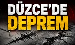 SON DAKİKA | Düzce’de Deprem