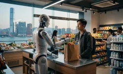 Tarihte Bir İlk! İnsansı Robot Market İşletmeye Başladı
