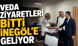Veda ziyaretleri bitti, İnegöl’e geliyor