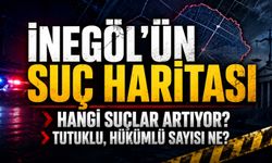 İnegöl’ün suç haritası. Hangi suçlar artıyor?
