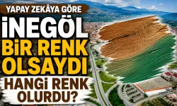 Yapay Zekâya Göre İnegöl Bir Renk Olsaydı Hangi Renk Olurdu? İşte Dikkat Çeken Yanıt