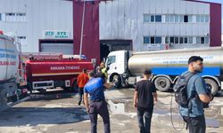 Ankara Kahramankazan'da Kimyasal Ürün Fabrikasında Yangın! Alevler Yan Fabrikaya Sıçradı