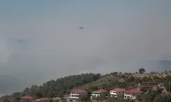 Balıkesir’de iki ilçedeki orman yangınlarına müdahale sürüyor