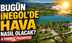 Bugün İnegöl’de Hava Nasıl Olacak? 6 Temmuz Pazartesi Hava Durumu