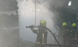 Bursa Kestel’de tekstil fabrikasında yangın paniği