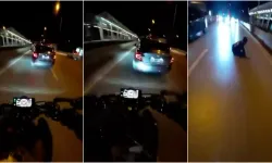 Bursa’da motosiklet otomobile çarptı: 2 kişi ölümden döndü