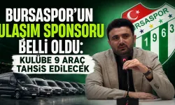 Bursaspor’un ulaşım sponsoru belli oldu: Kulübe 9 araç tahsis edilecek