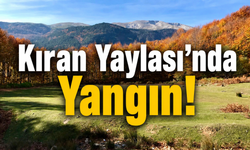 Kıran Yaylası’nda Yangın!