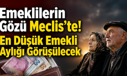 Emeklilerin Gözü Meclis’te! En Düşük Emekli Aylığı Görüşülecek