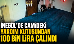 İnegöl’de Camideki Yardım Kutusundan 100 Bin Lira Çalındı