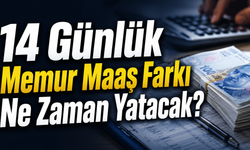 14 Günlük Memur Maaş Farkı Ne Zaman Yatacak?
