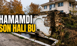 İnegöl’ün tarihî hamamdan kalanlar dikkat çekiyor