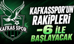 Kafkasspor’un rakipleri sezona -6 ile başlayacak