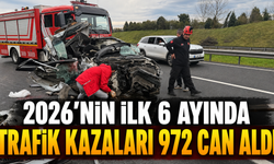 2026’nın İlk 6 Ayında Trafik Kazaları 972 Can Aldı