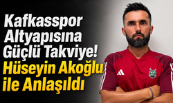 Kafkasspor Altyapısına Güçlü Takviye! Hüseyin Akoğlu ile Anlaşıldı