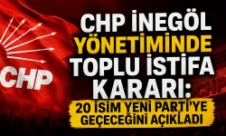 CHP İnegöl yönetiminde toplu istifa kararı: 20 isim Yeni Parti’ye geçeceğini açıkladı