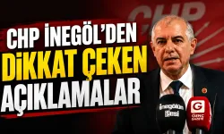 CHP İnegöl'den dikkat çeken açıklamalar