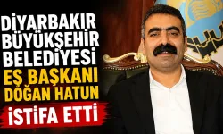 Diyarbakır Büyükşehir Belediyesi Eş Başkanı Doğan Hatun istifa etti