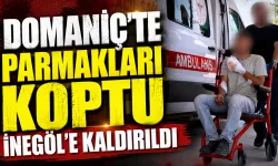Domaniç'te Parmakları Koptu İnegöl'e Kaldırıldı