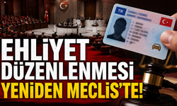 Ehliyet Düzenlenmesi yeniden meclis'te!