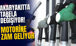 Akaryakıtta Tabela Değişiyor! Motorine Zam Geliyor