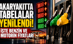 Akaryakıtta tabelalar yenilendi! İşte benzin ve motorin fiyatları