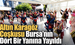 Altın Karagöz Coşkusu Bursa’nın Dört Bir Yanına Yayıldı