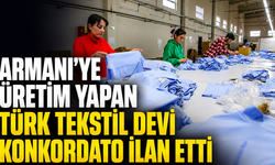 Armani’ye üretim yapan Türk tekstil devi konkordato ilan etti
