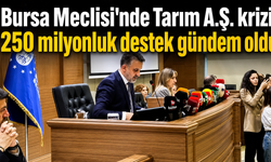 Bursa Meclisi’nde Tarım A.Ş. krizi: 250 milyonluk destek gündem oldu