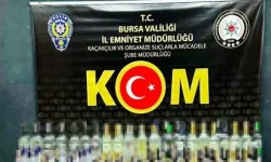 Bursa’da Sahte Alkol Operasyonu: 297 Şişe Ele Geçirildi