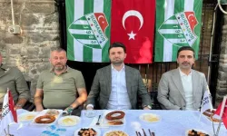 Bursaspor Başkanı Enes Çelik Esnafla Buluştu