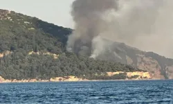 Büyükada’da Plaj Yangını Paniğe Neden Oldu