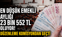 En Düşük Emekli Aylığı 23 Bin 552 TL Oluyor! Düzenleme Komisyondan Geçti