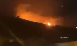 Erdek’te Yıldırım Yüksek Gerilim Hattına Düştü: Yangın Çıktı