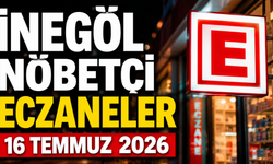 İnegöl Nöbetçi Eczaneler 16 Temmuz 2026