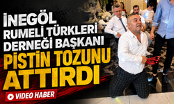İnegöl Rumeli Türkleri Derneği Başkanı Pistin Tozunu Attırdı